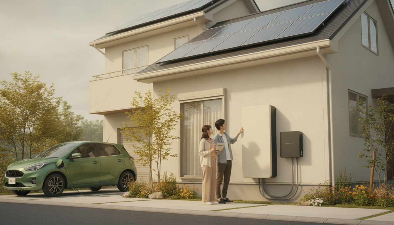 家庭用蓄電池とは?最新の普及動向と大容量化の背景