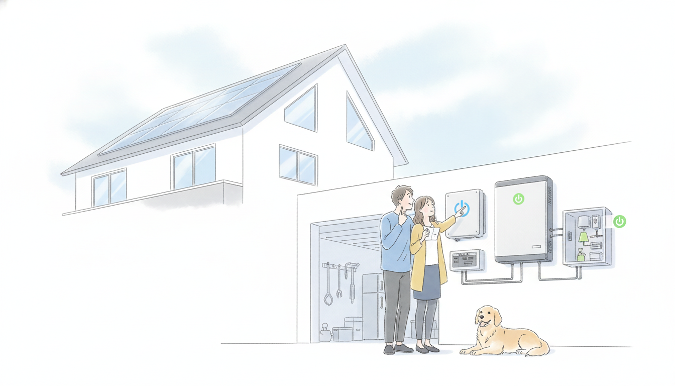 ② 負荷タイプ：「全負荷」か「特定負荷」か