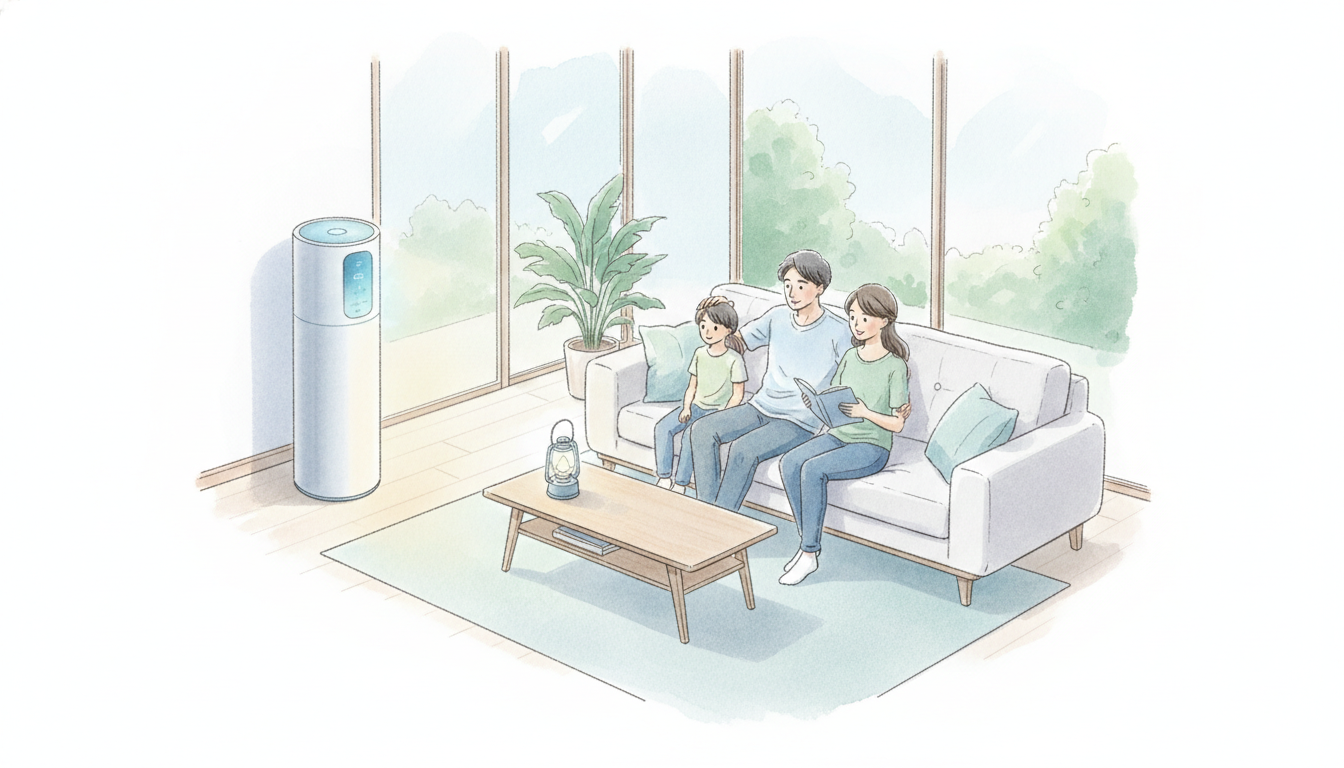 災害時の停電対策に適した蓄電池