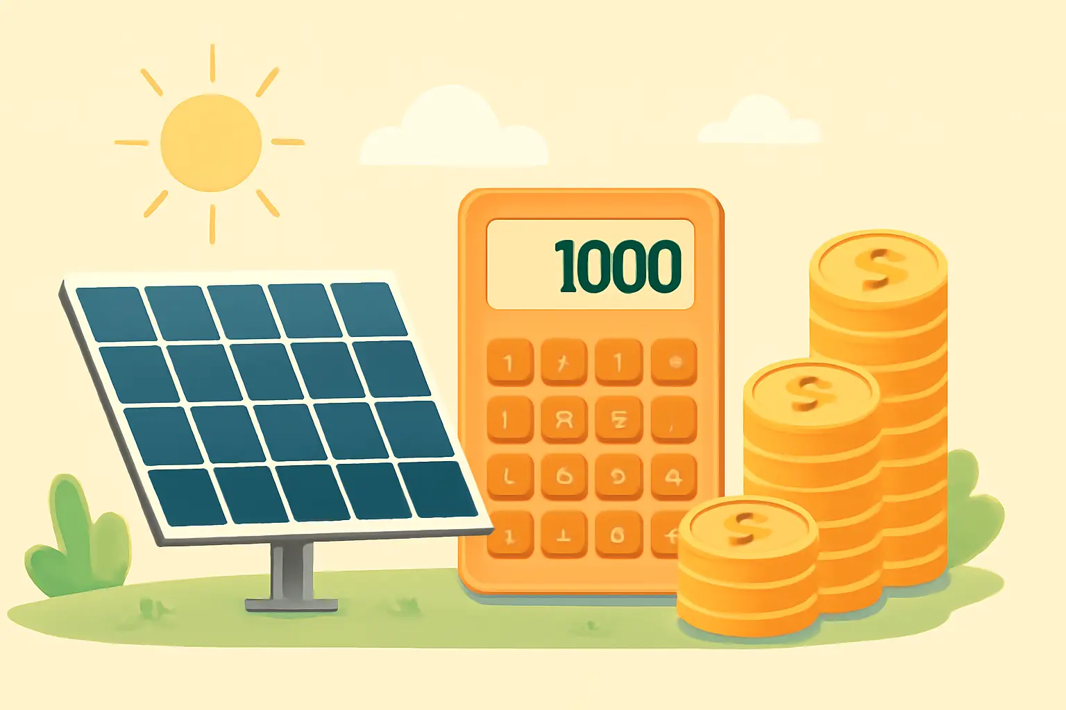 太陽光発電の初期費用と回収期間|元が取れる年数をシミュレーション